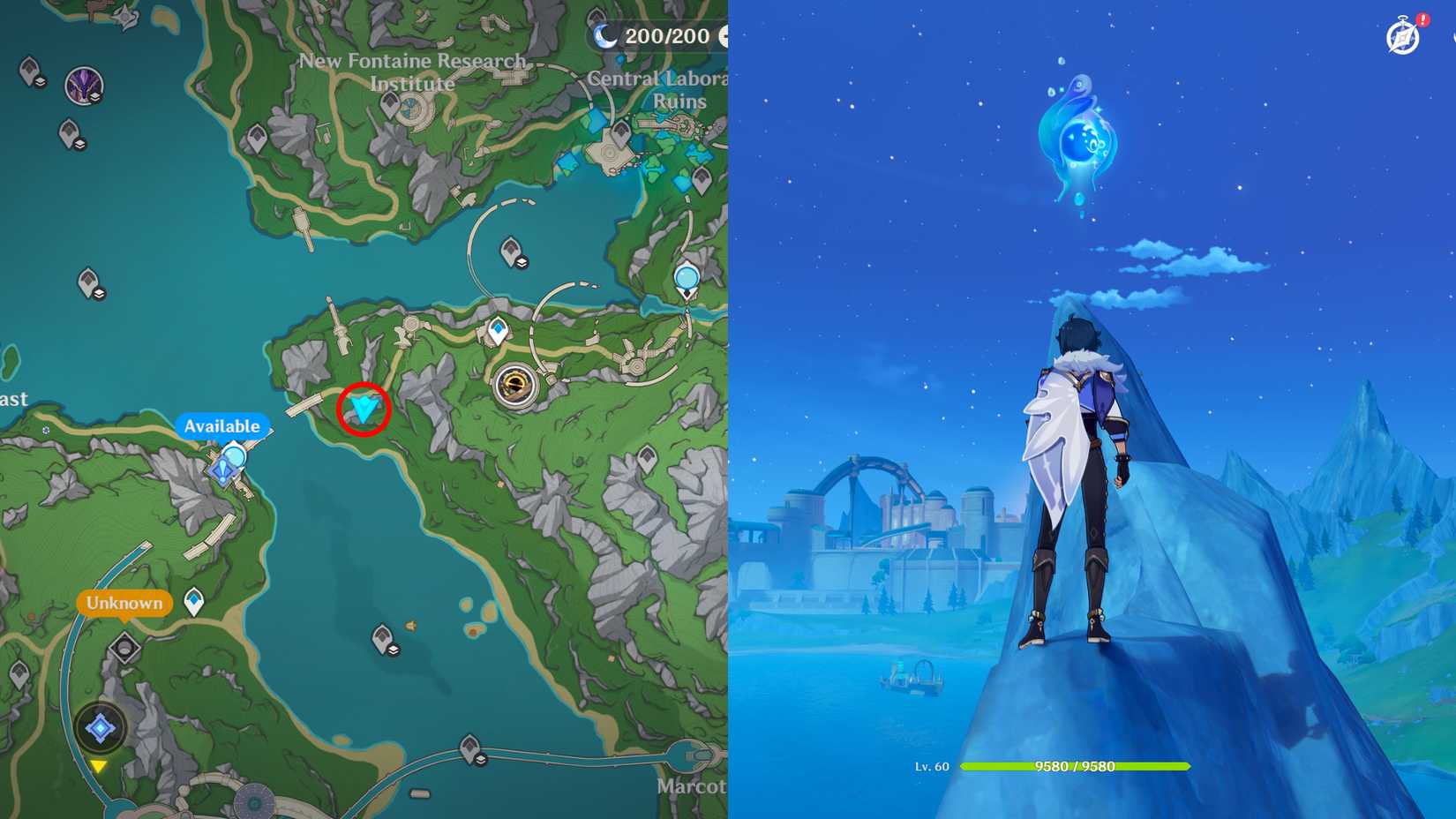 Genshin Impact Fontaine Research Institute of Kinetic Energy Hydroculus Locations 3