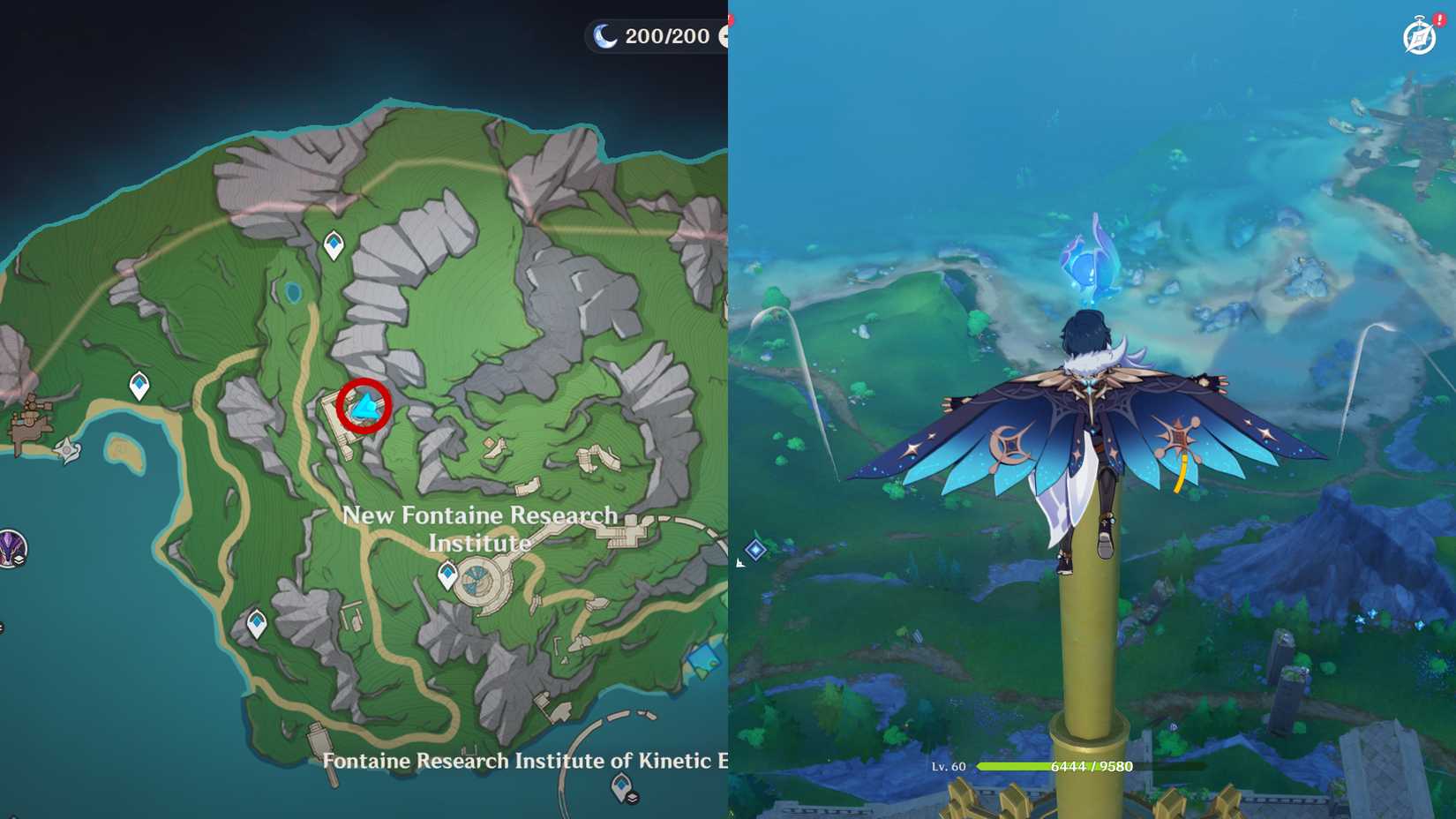 Genshin Impact Fontaine Research Institute of Kinetic Energy Hydroculus Locations 37