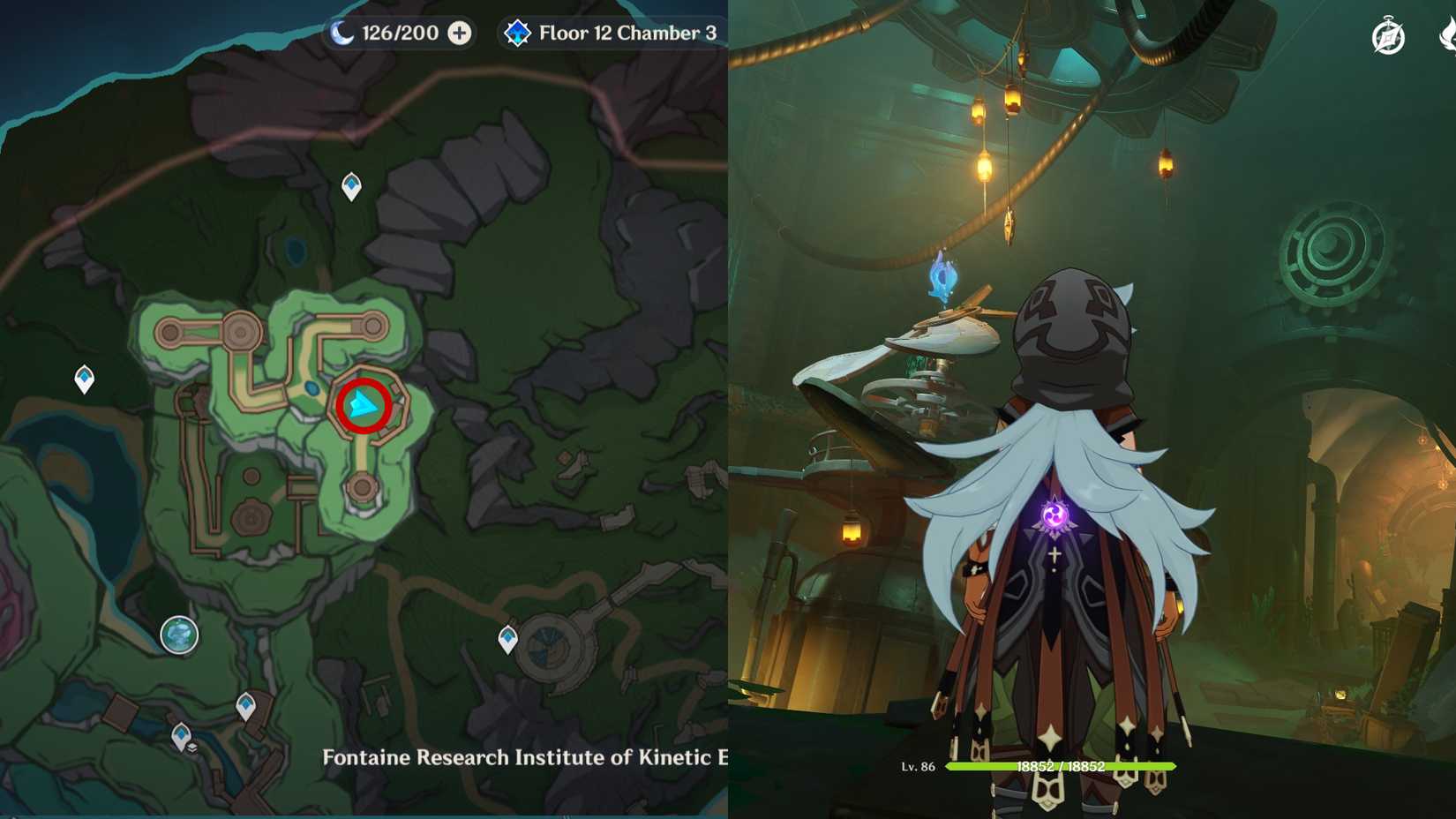 Genshin Impact Fontaine Research Institute of Kinetic Energy Hydroculus Locations 39
