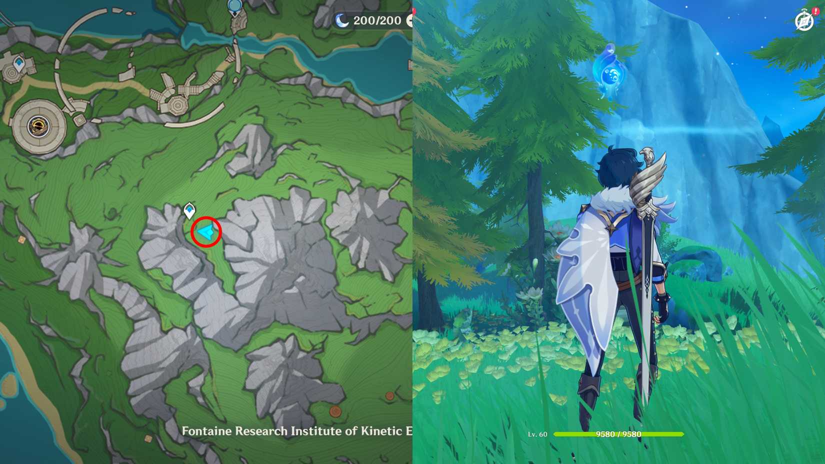 Genshin Impact Fontaine Research Institute of Kinetic Energy Hydroculus Locations 6