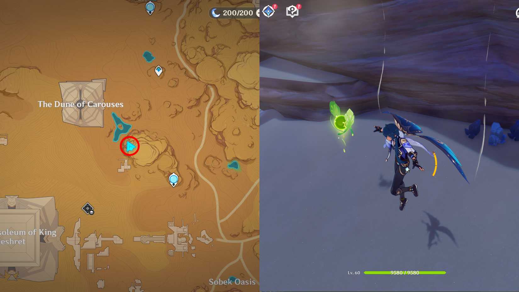 Genshin Impact Hypostyle Desert Dendroculus Locations 12