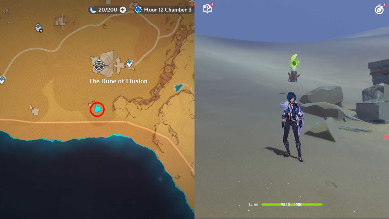 Genshin Impact Hypostyle Desert Dendroculus Locations 2