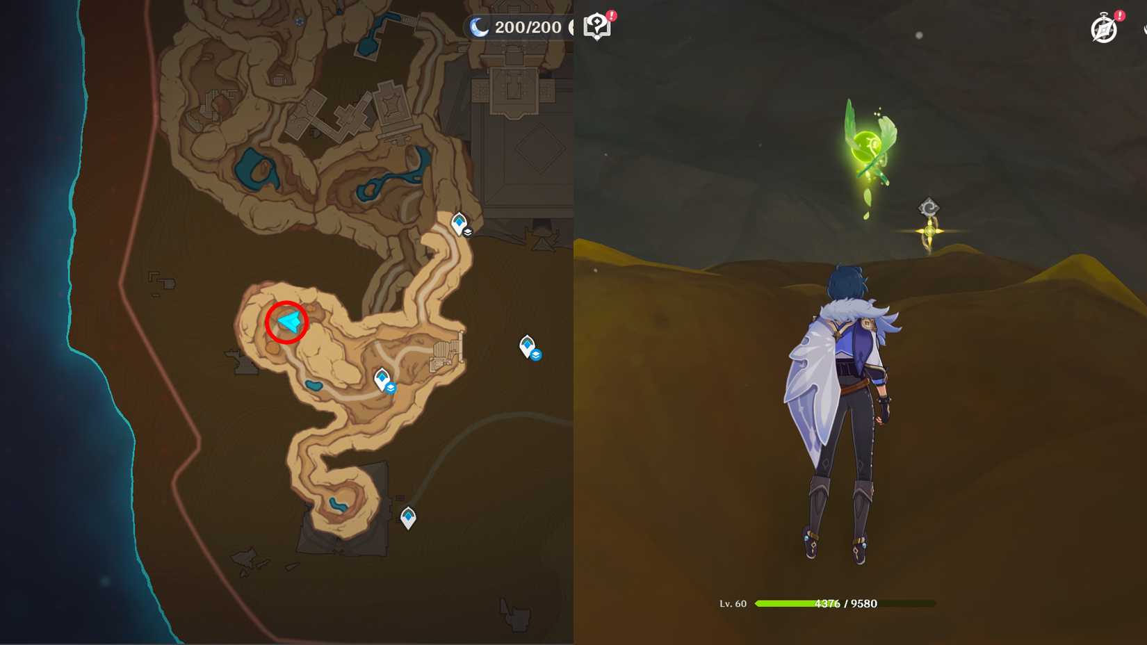 Genshin Impact Hypostyle Desert Dendroculus Locations 22