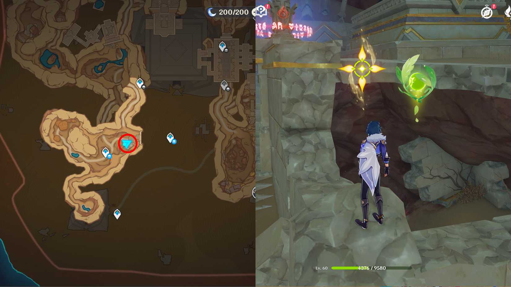 Genshin Impact Hypostyle Desert Dendroculus Locations 23