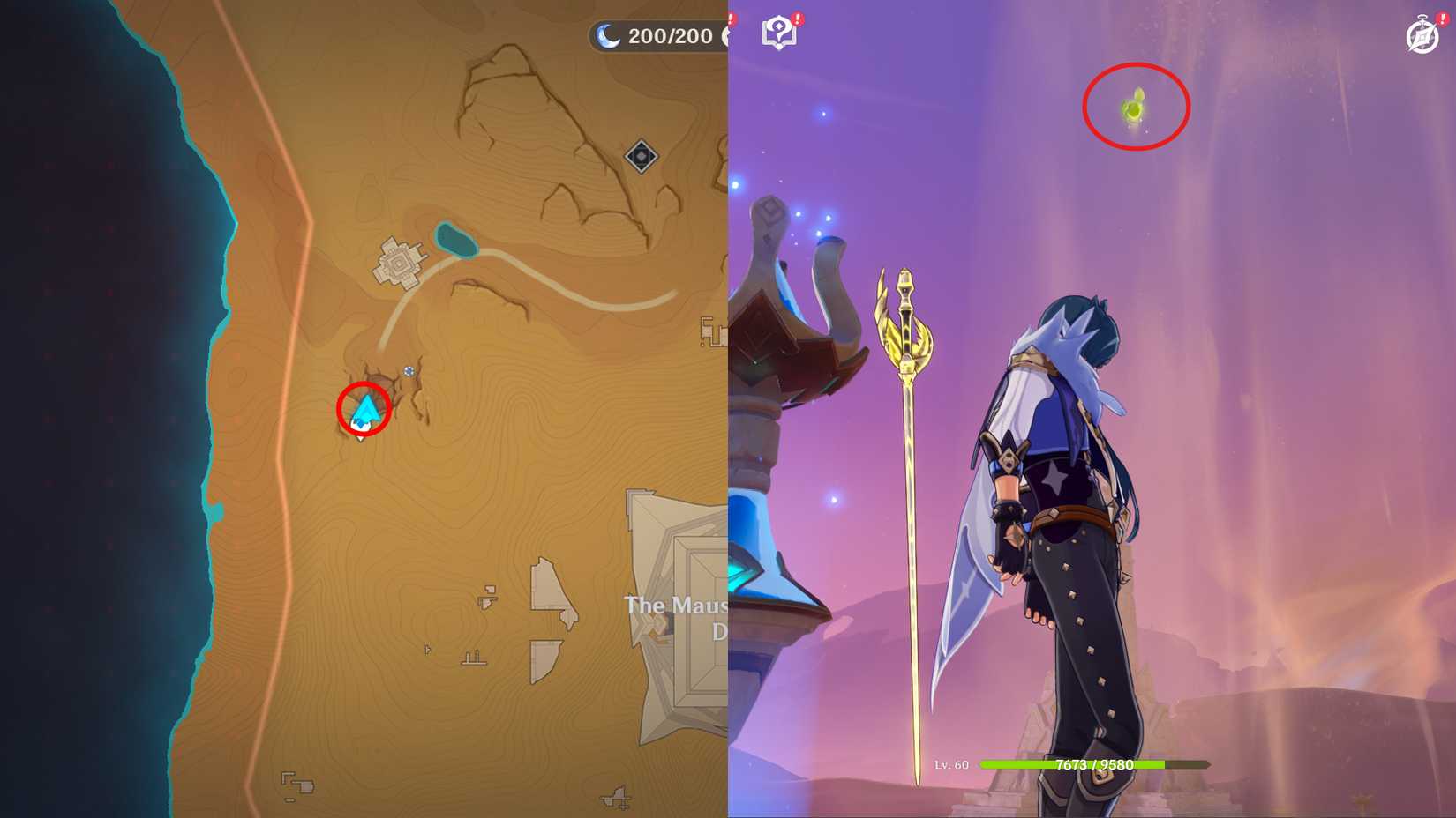 Genshin Impact Hypostyle Desert Dendroculus Locations 8