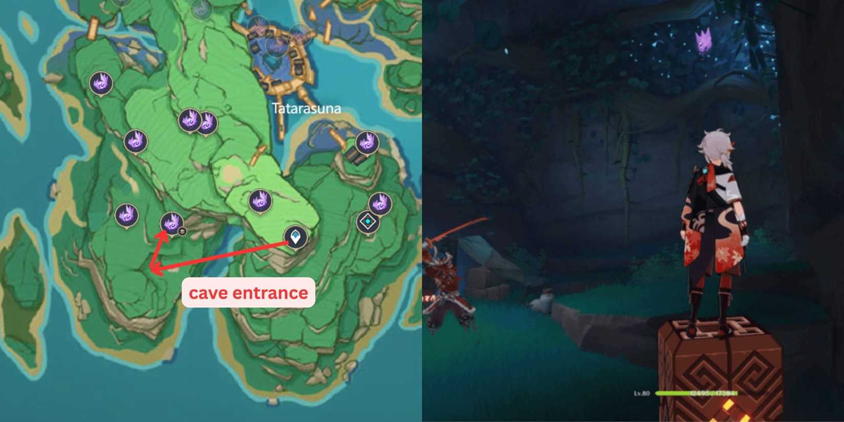 Genshin Impact- Kannazuka Electroculus Location 21