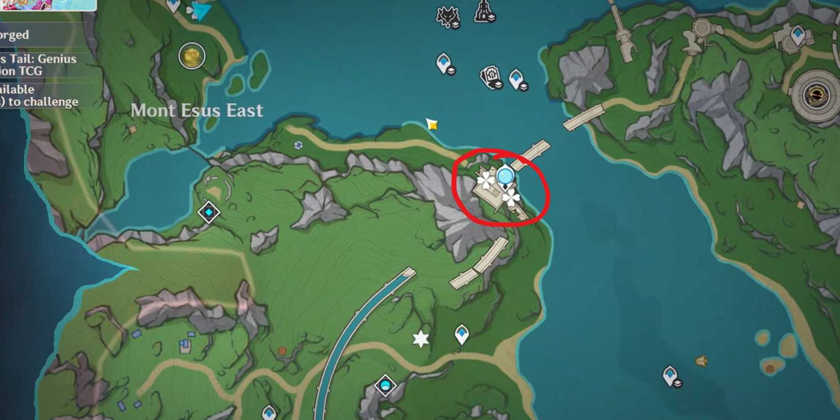 Genshin Impact- Liffey Region Statue of Seven Artifact Route