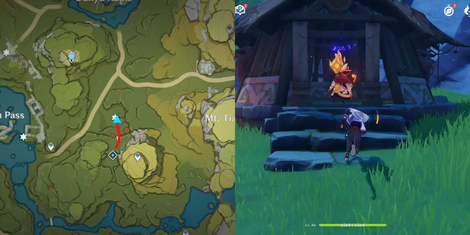 Genshin Impact-Lisha Geoculus Location 5