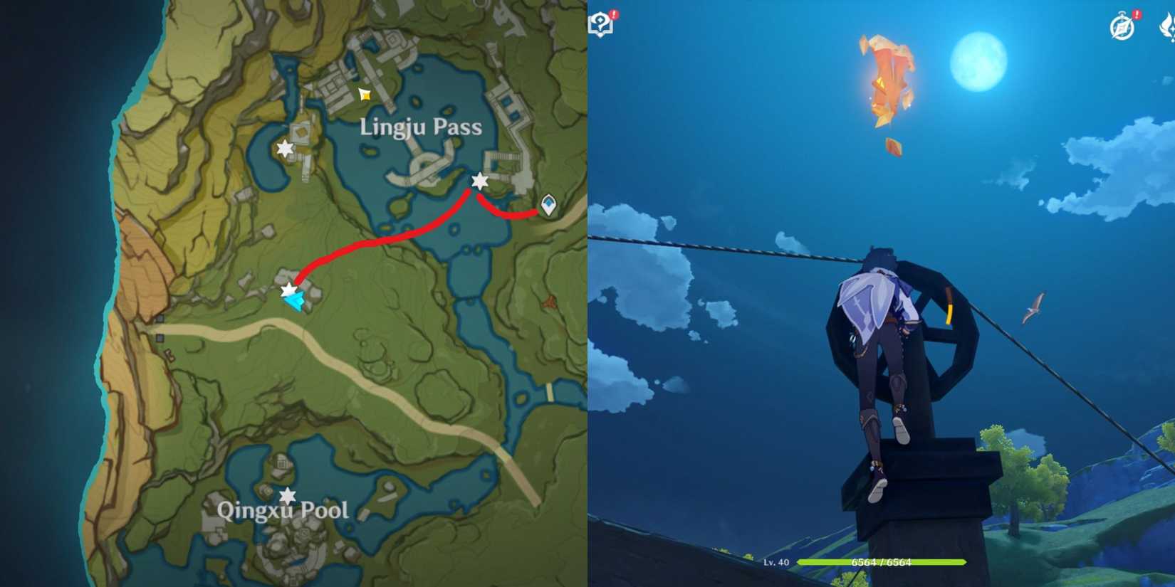 Genshin Impact-Lisha Geoculus Location 7