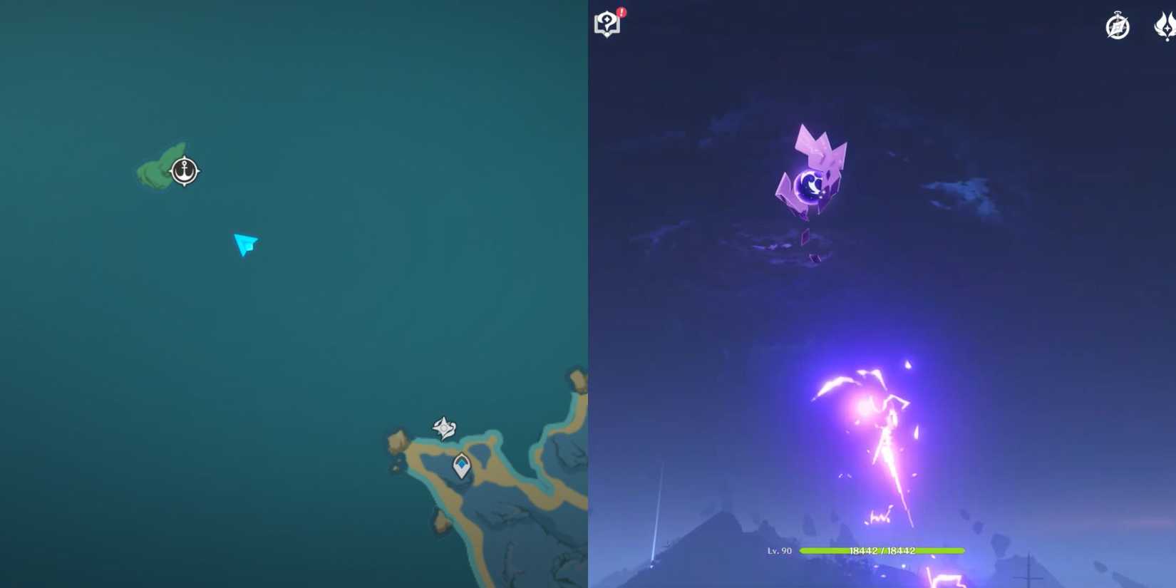 Genshin Impact - Seirai Electroculus Location 1