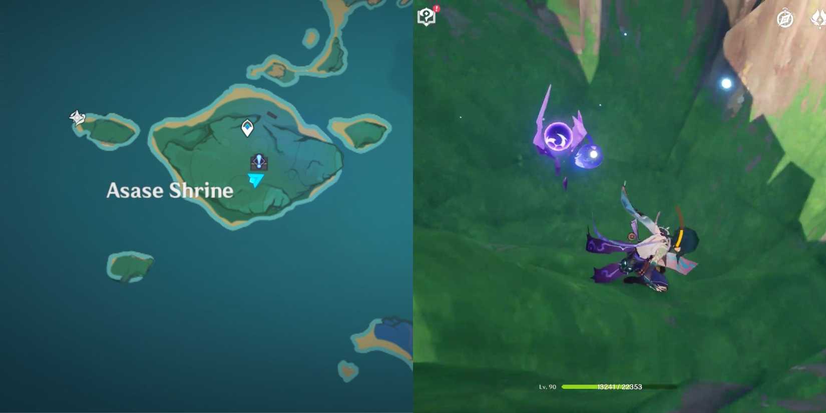 Genshin Impact - Seirai Electroculus Location 30