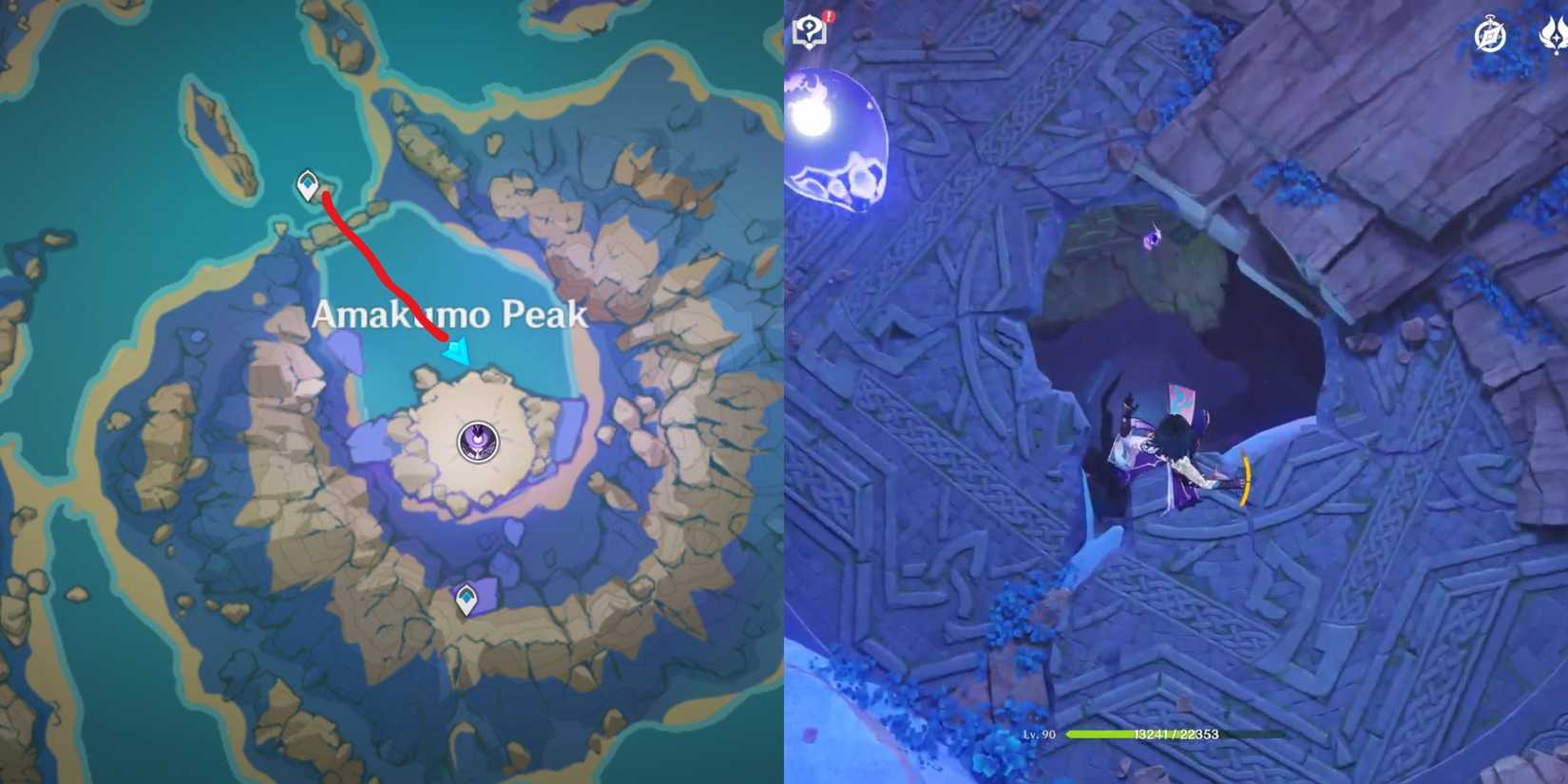 Genshin Impact - Seirai Electroculus Location 33