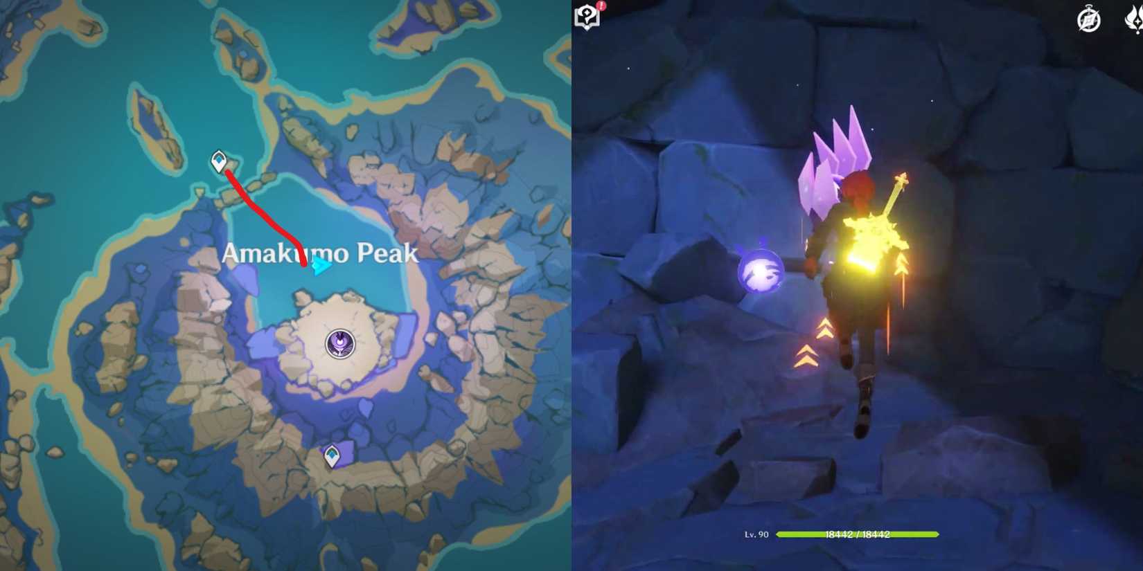 Genshin Impact - Seirai Electroculus Location 34