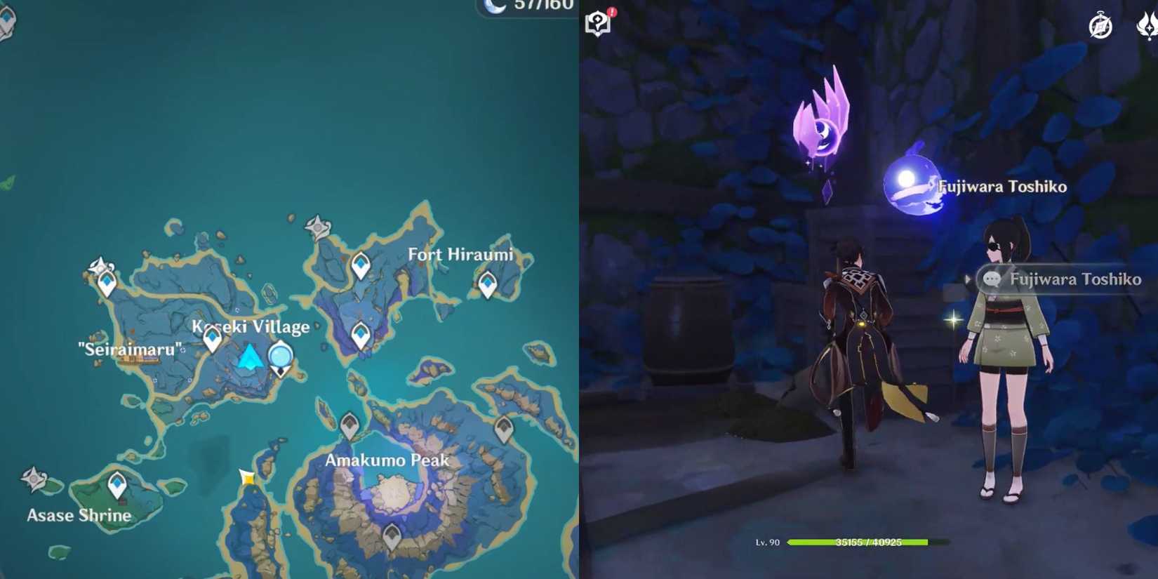 Genshin Impact - Seirai Electroculus Location 7