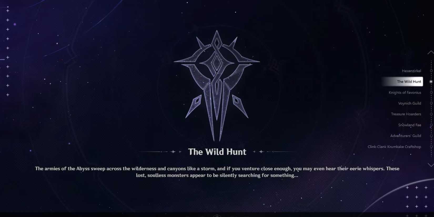 Genshin Impact-The Wild Hunt