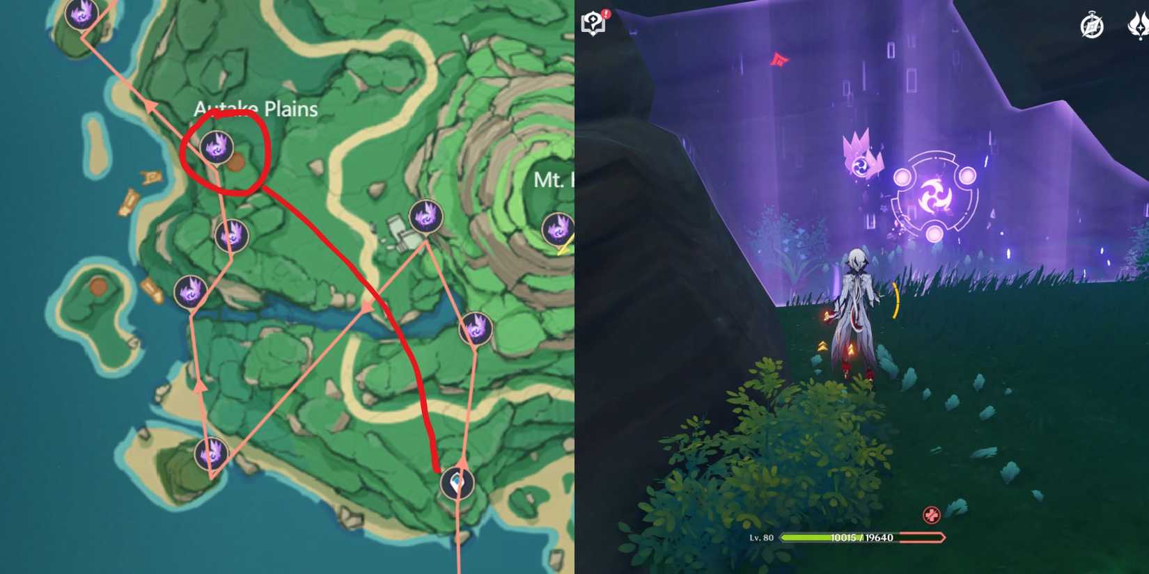 Genshin Impact- Tsurumi Island Electroculus Location 18