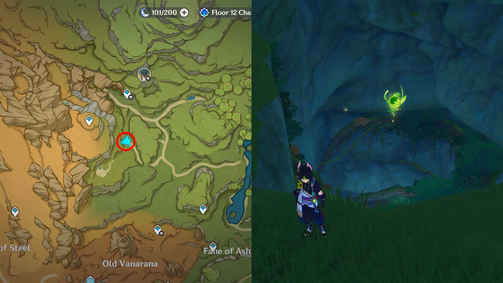 Genshin Impact Vissudha Field Dendroculus Locations 21