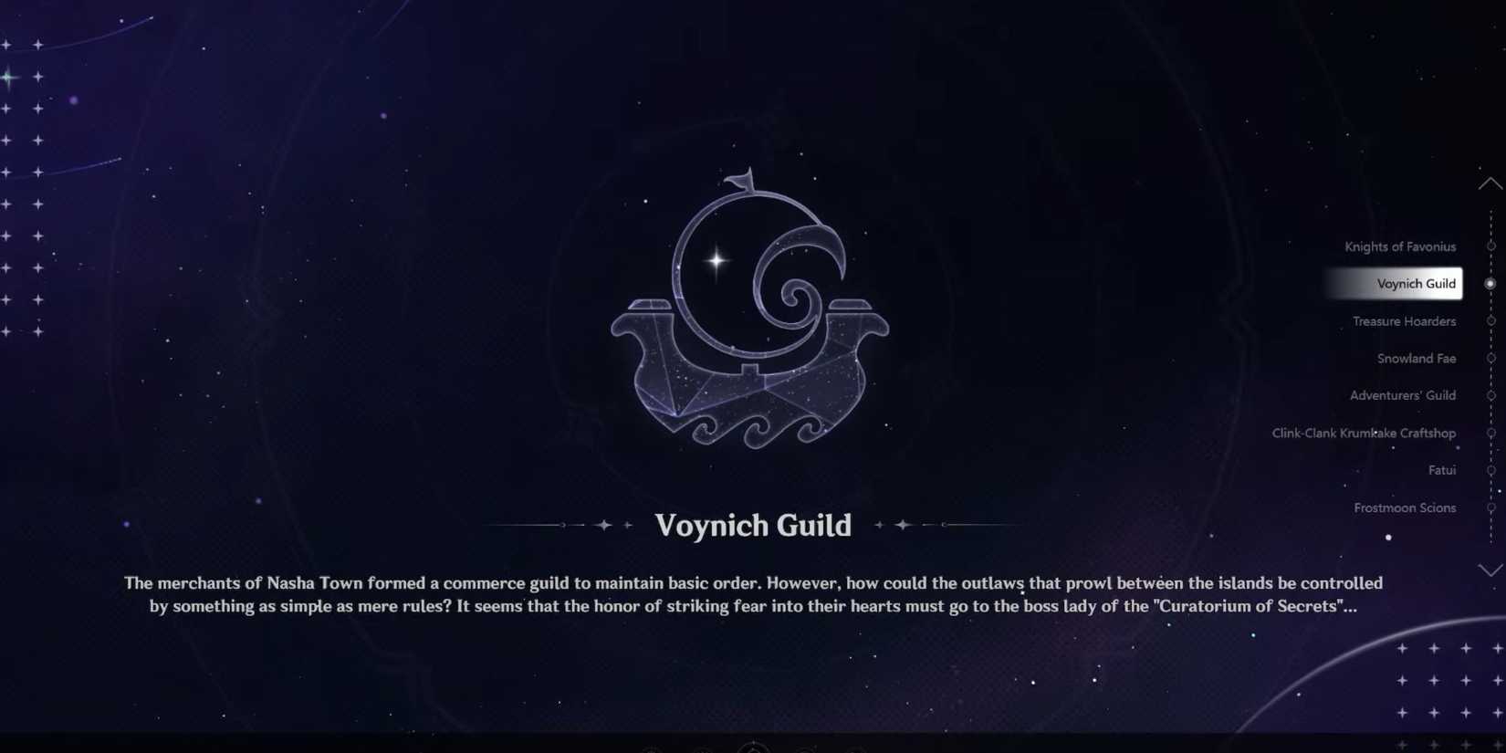 Genshin Impact-Voynich Guild