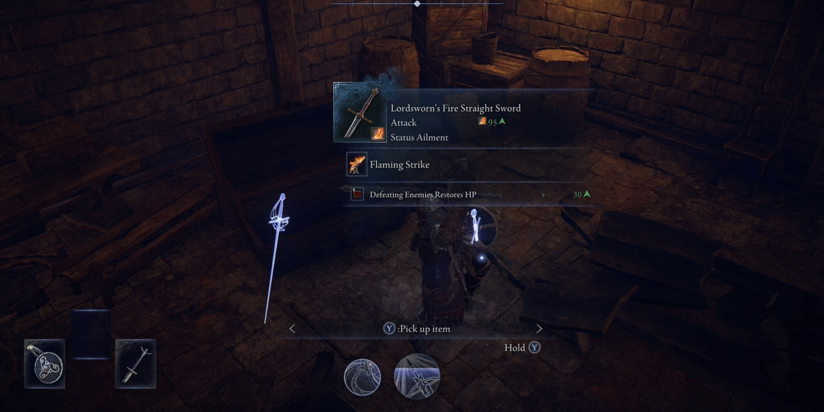 Get the Lordsworn's Fire Straight Sword in Tutorial Elden Ring Nightreign