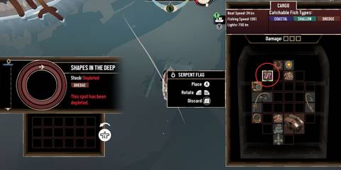 Getting the Sea Serpent Flag in Dredge