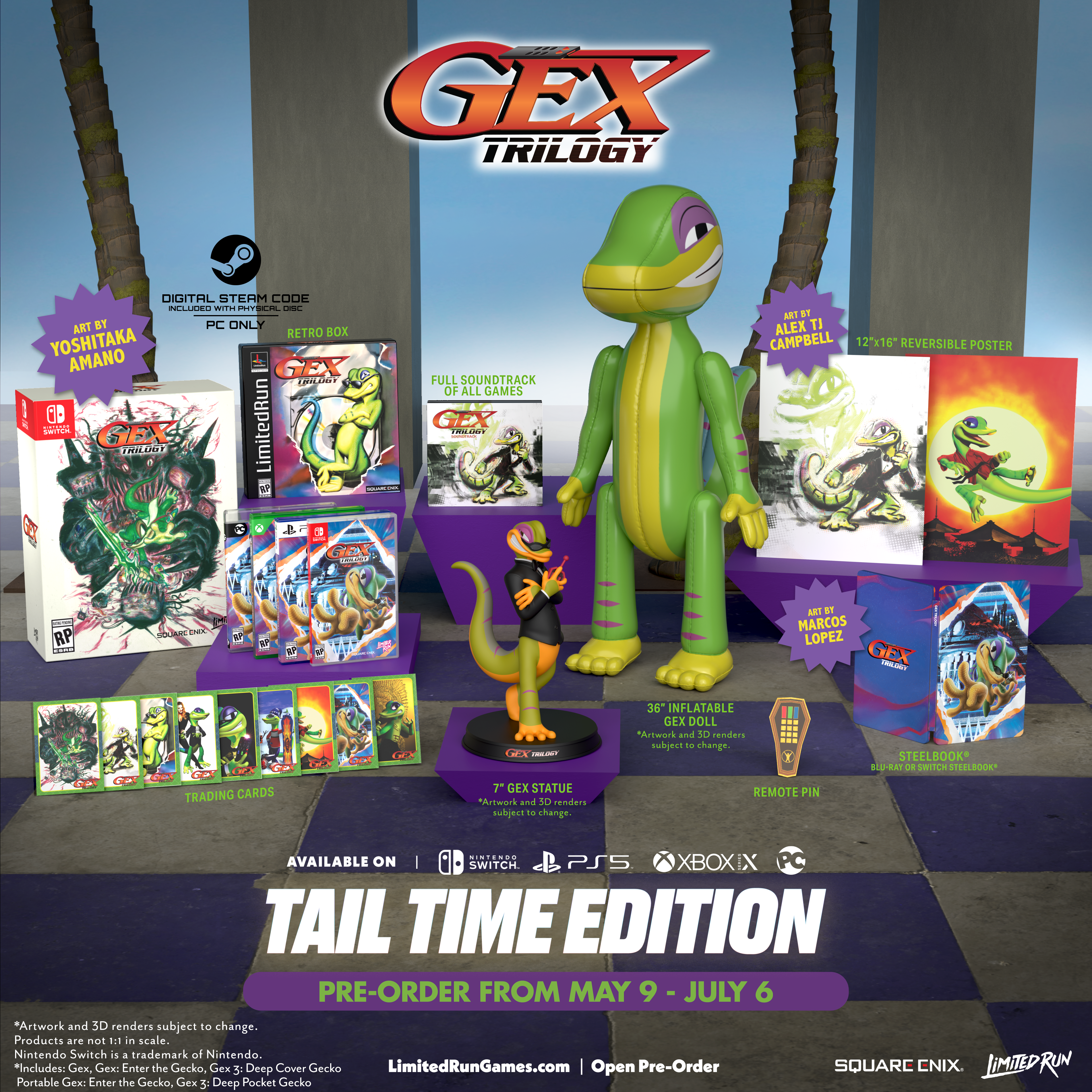 gex trilogy physical showcase
