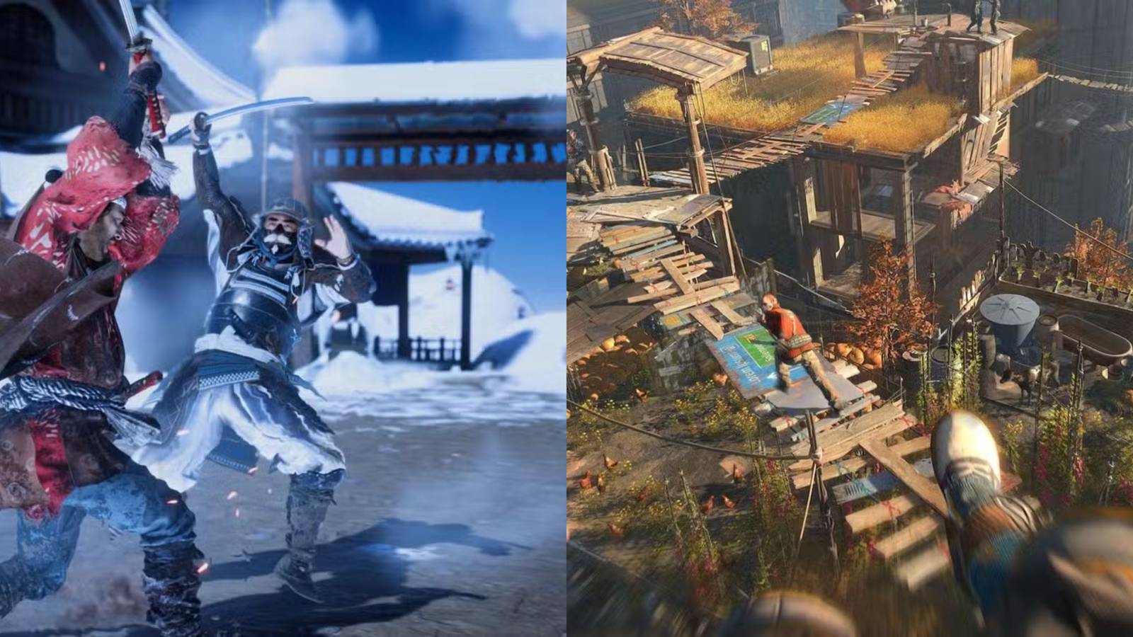 Ghost of Tsushima & Dying Light 2 Stay Human 