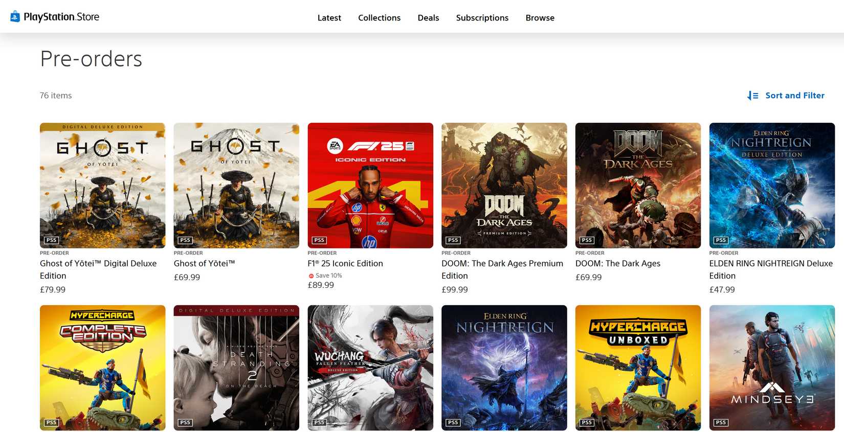 Ghost of Yotei PS Store Screenshot
