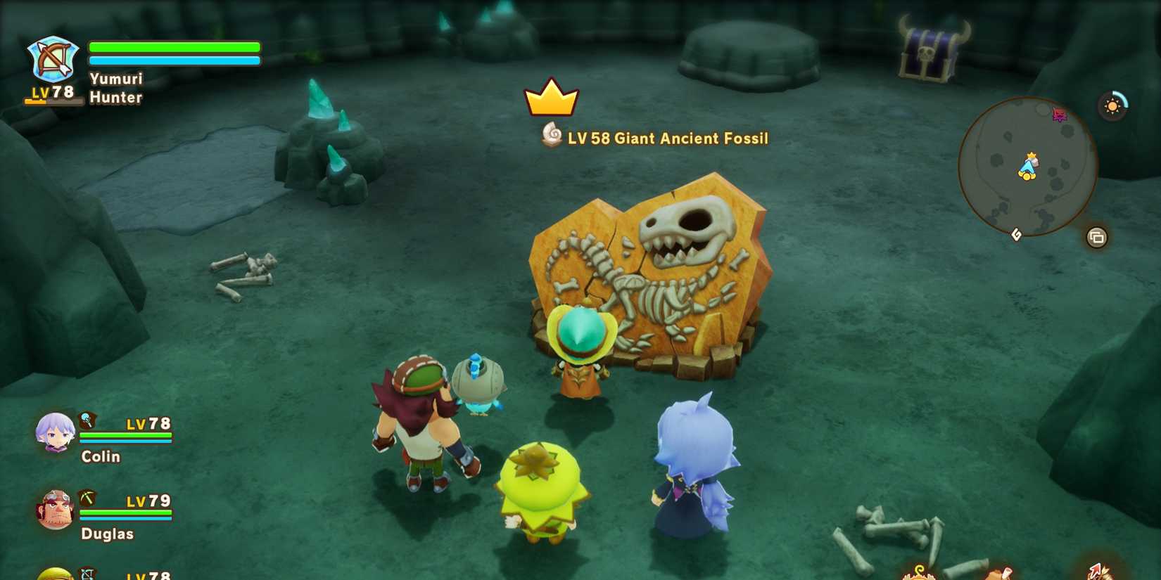 Giant Ancient Fossil - Fantasy Life I