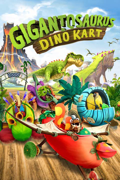 Gigantosaurus Dino Kart Tag Page Cover Art