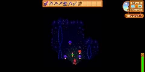 ginger island mushroom cave stardew valley