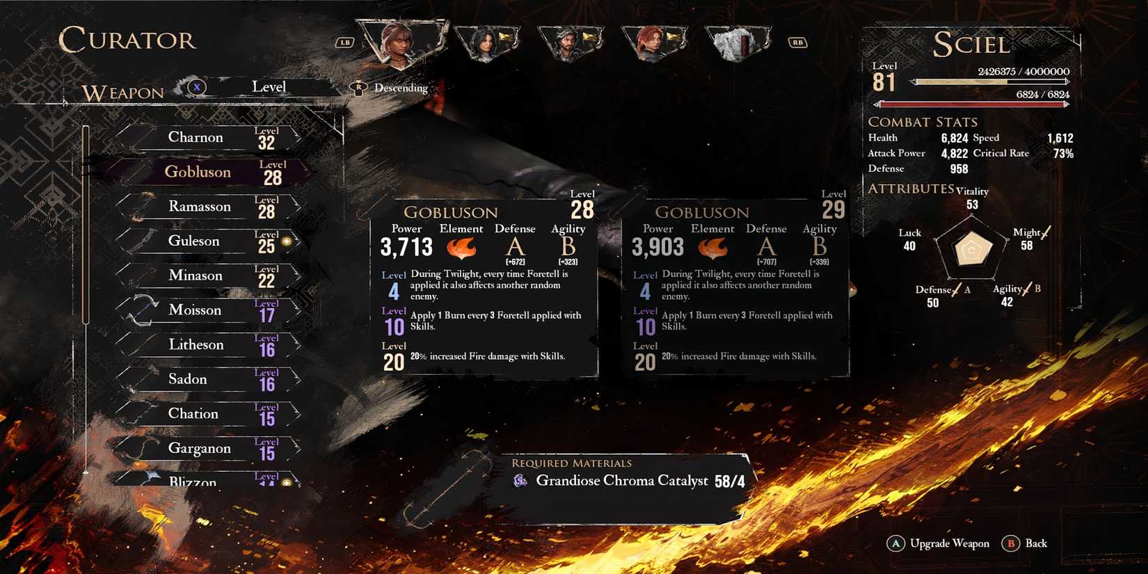 Gobluson weapon in Clair Obscur Expedition 33