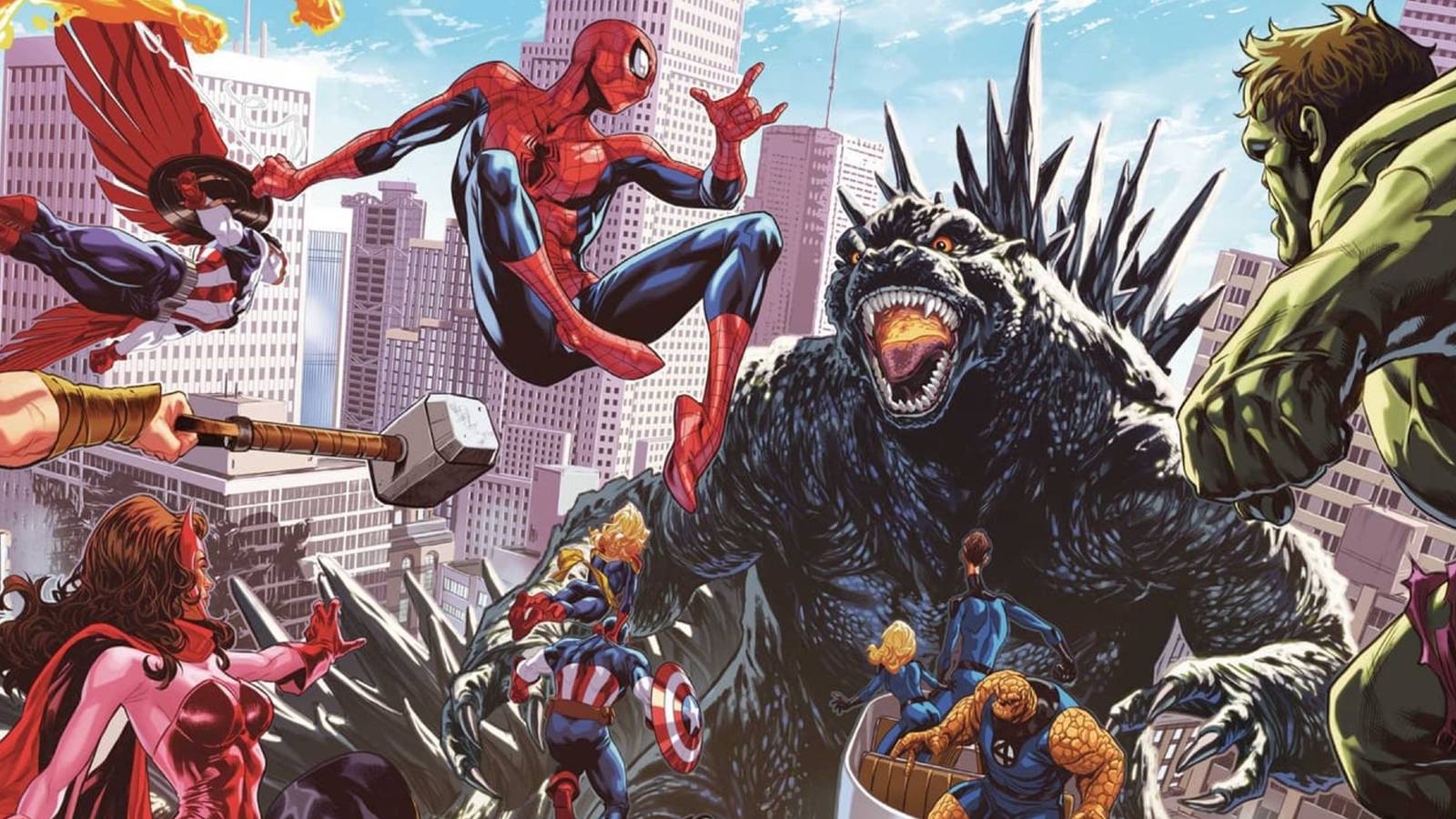 godzilla-destroys-the-marvel-universe-issue-2-five-covers-exclusive