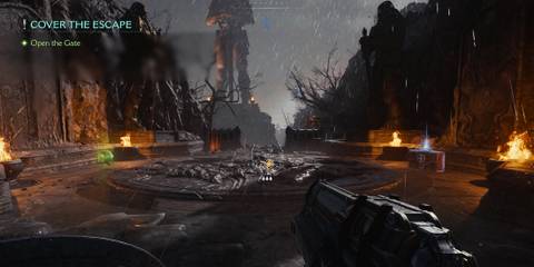 Going Through the Blue Key Gate Doom The Dark Ages