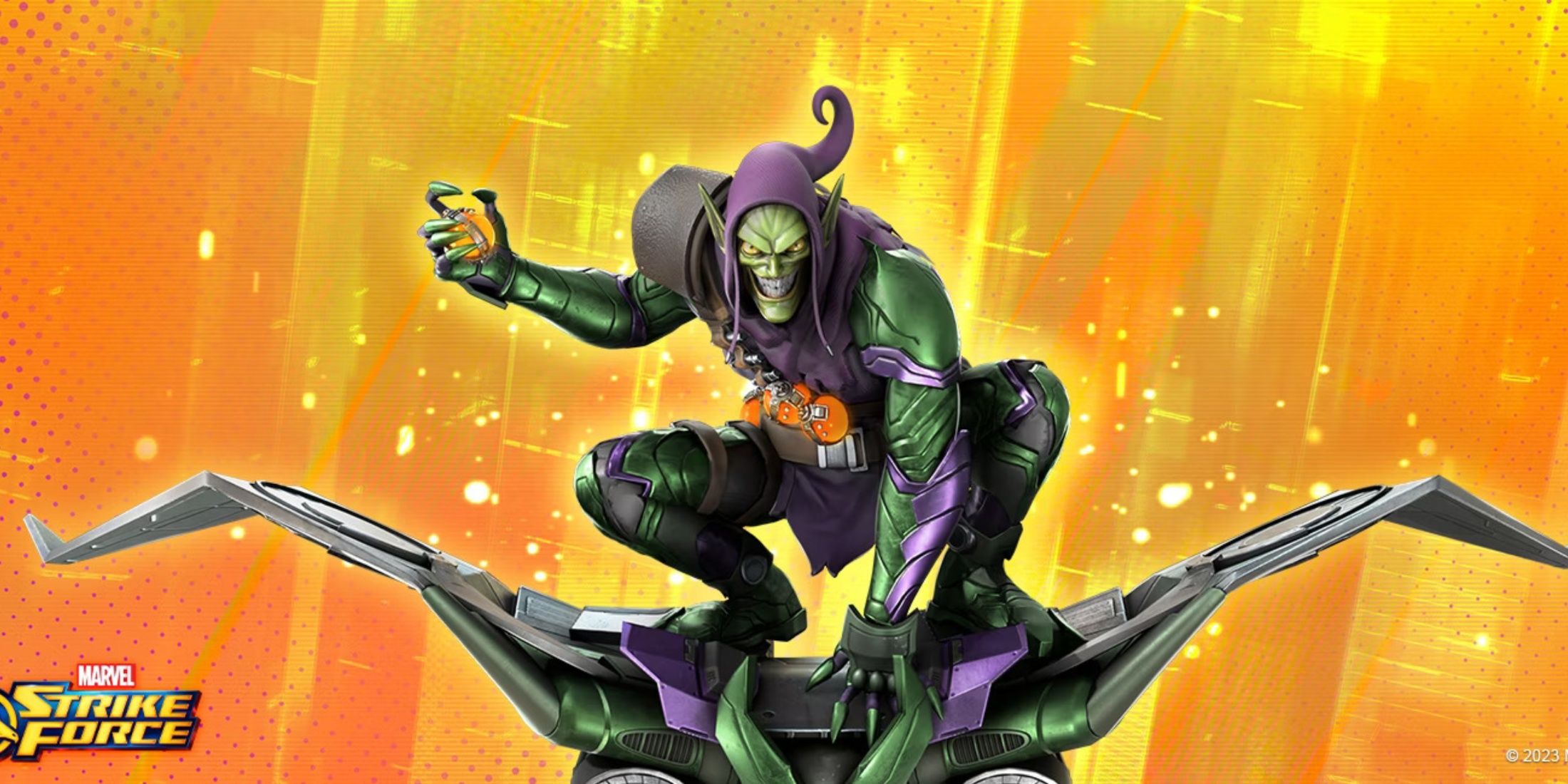 Green Goblin Promo Marvel Strike Force