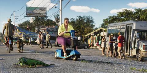 Scene from GTA 6 trailer 2