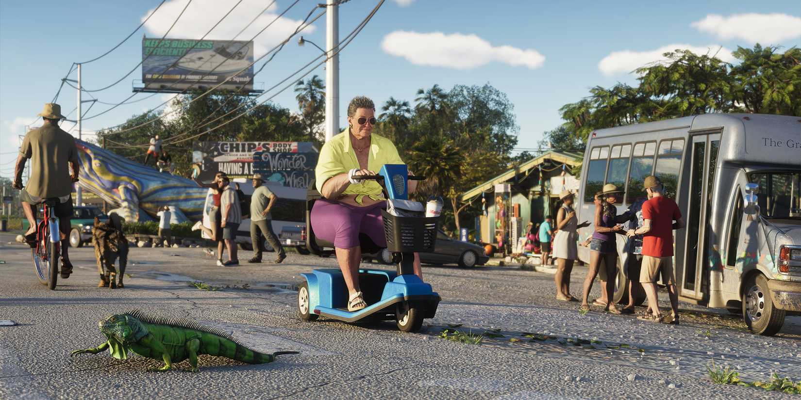 Scene from GTA 6 trailer 2