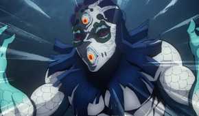 Gyokko's final form look angry.