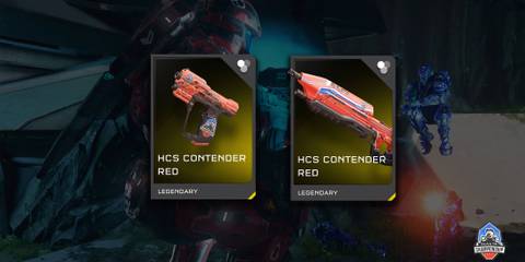 Halo 5 Guardians HCS Weapon Skin RVB Easter Egg