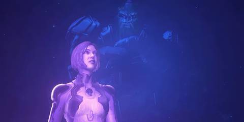 Halo Infinite Atriox Confronting Cortana