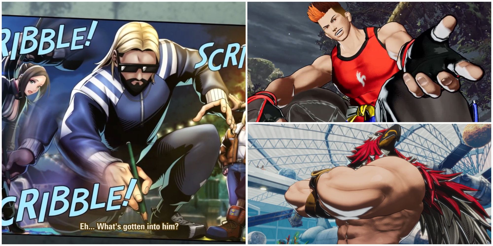 Hardest FF: Cotw characters- Salvatore Ganacci Kim Dong Hwan Tizoc The Griffon