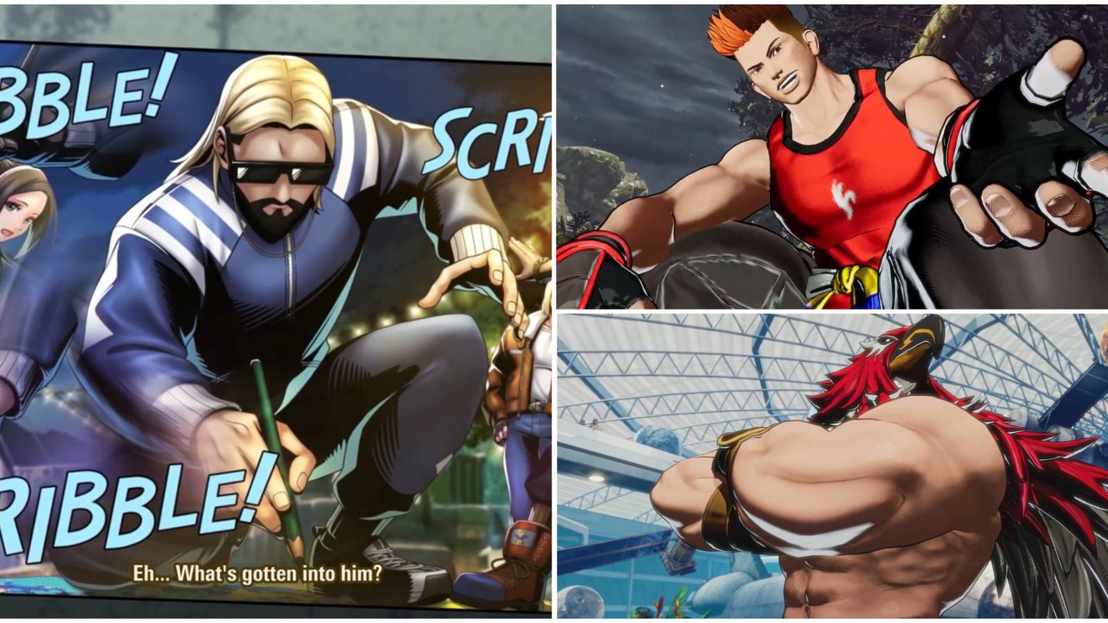 Hardest FF: CotW Characters- Salvatore Ganacci Kim Dong Hwan Tizoc the Griffon