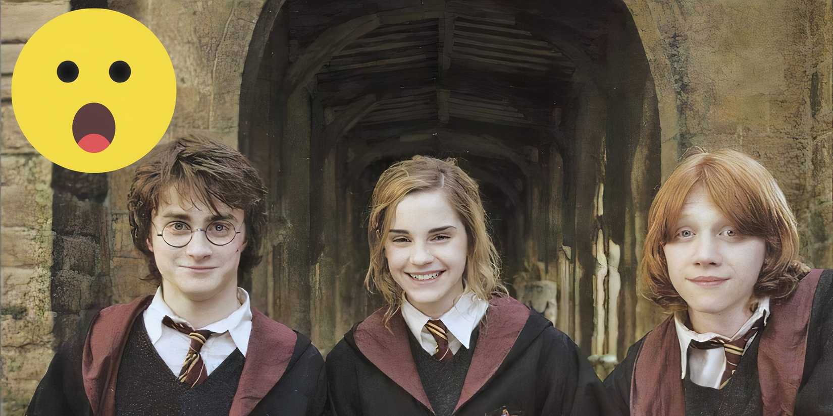 Harry Potter's Golden Trio - Ron Weasley, Harry Potter, and Hermione Granger together