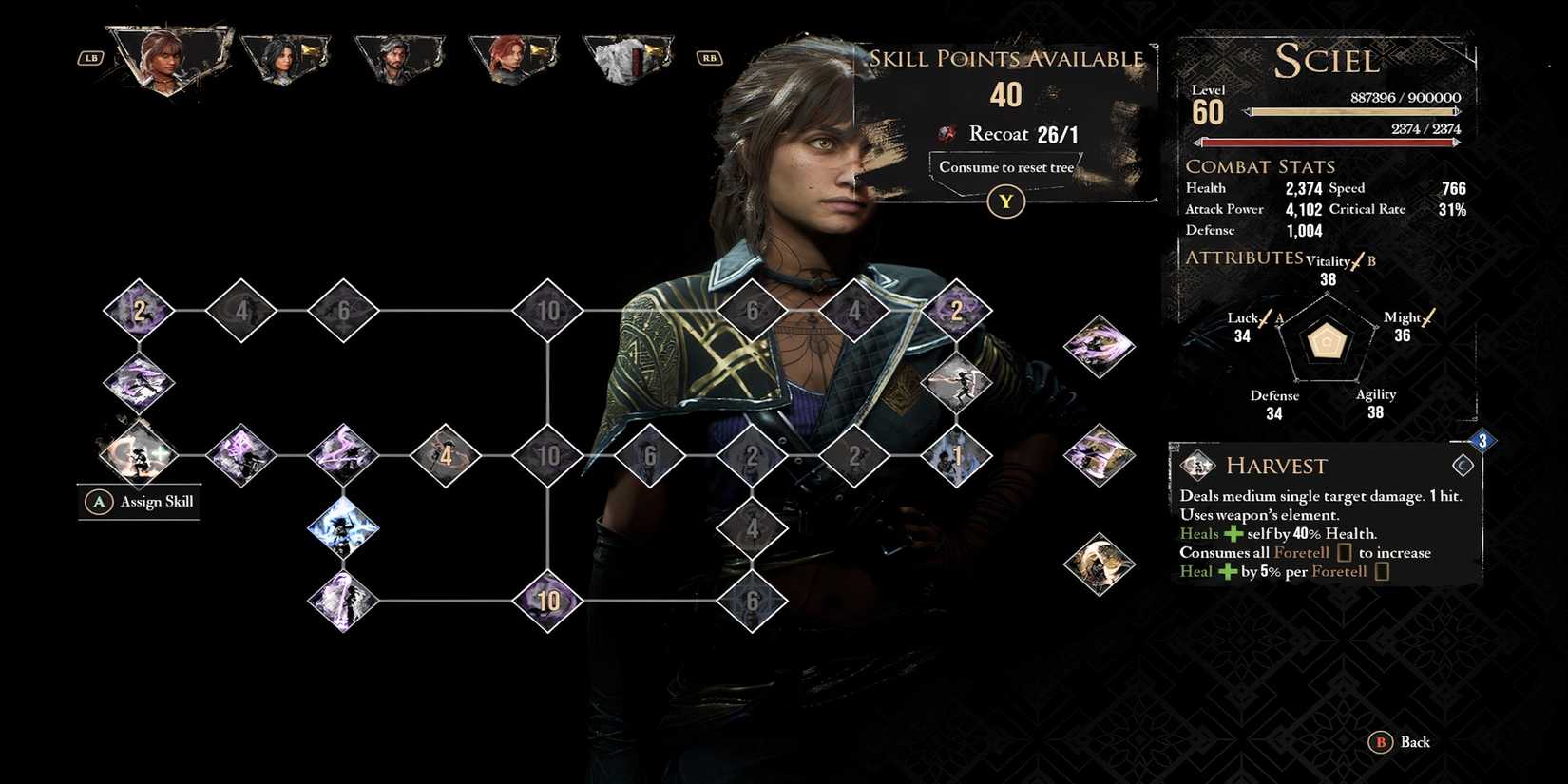 Harvest in Clair Obscur Expedition 33