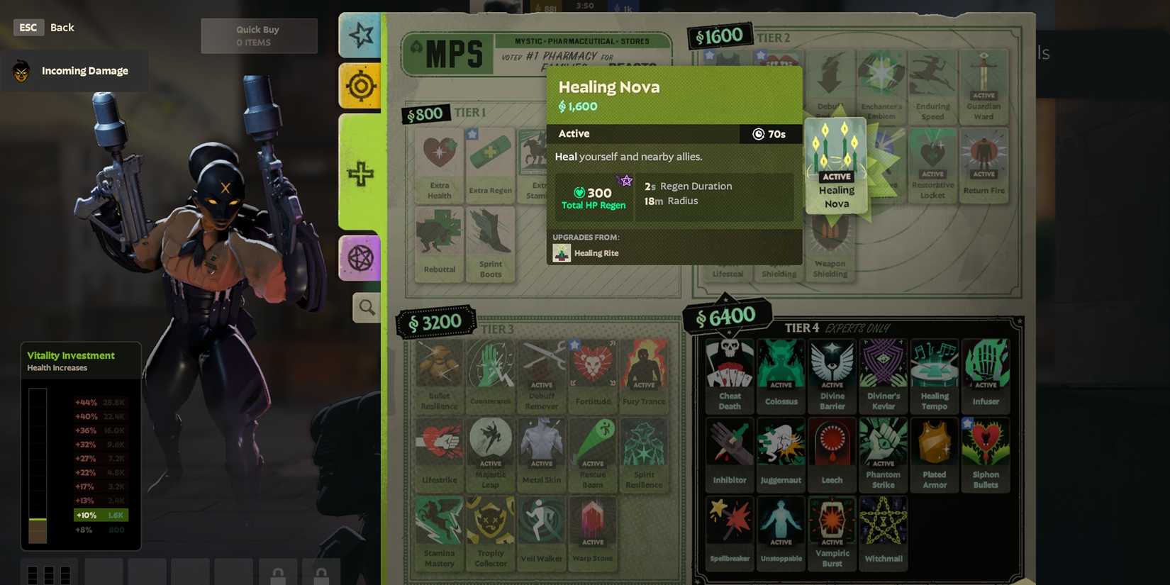 Healing Nova - Deadlock