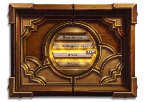 hearthstone arena revamp main menu