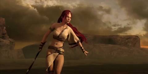 Nariko goes to battle in Heavenly sword