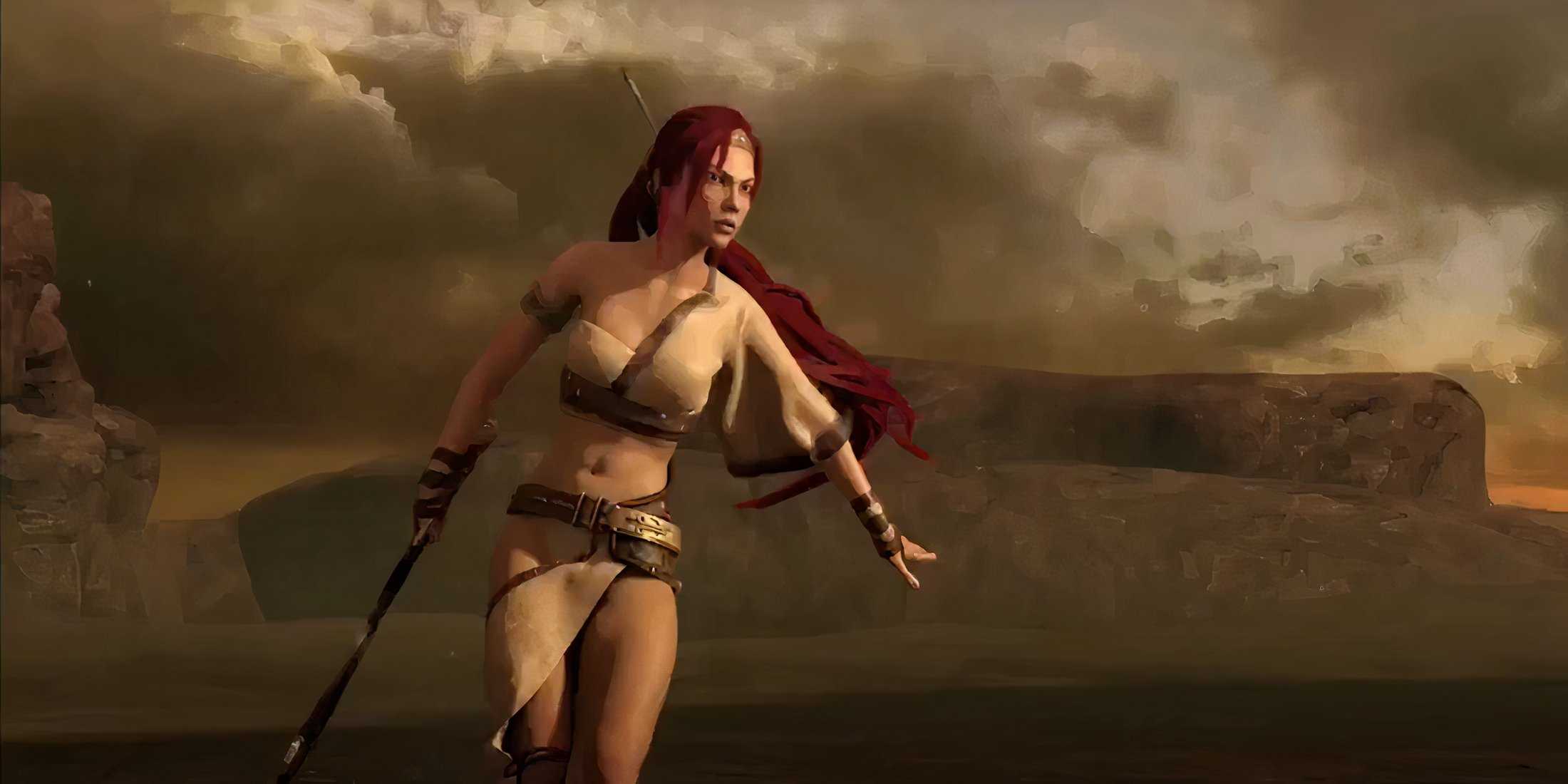 Nariko goes to battle in Heavenly sword