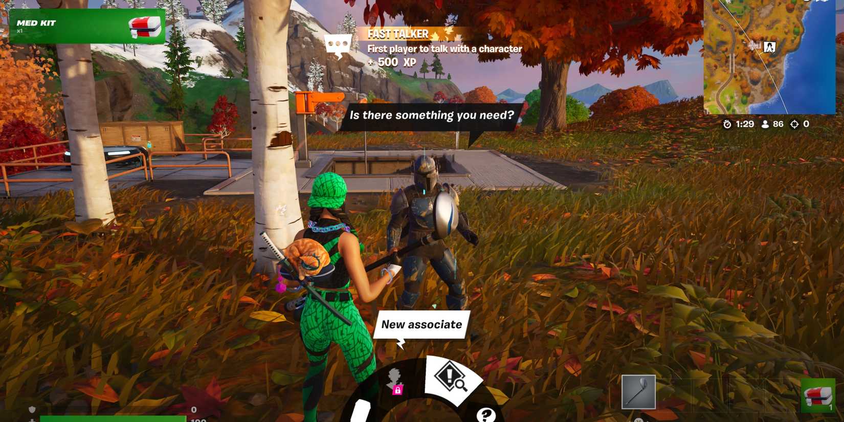 mandalorian found quest fortnite