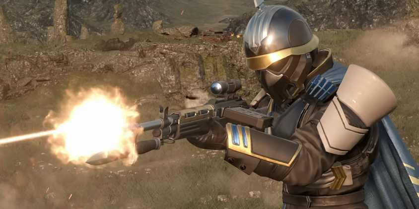 Helldivers 2 Masters of Ceremony Trailer Amendment Rifle