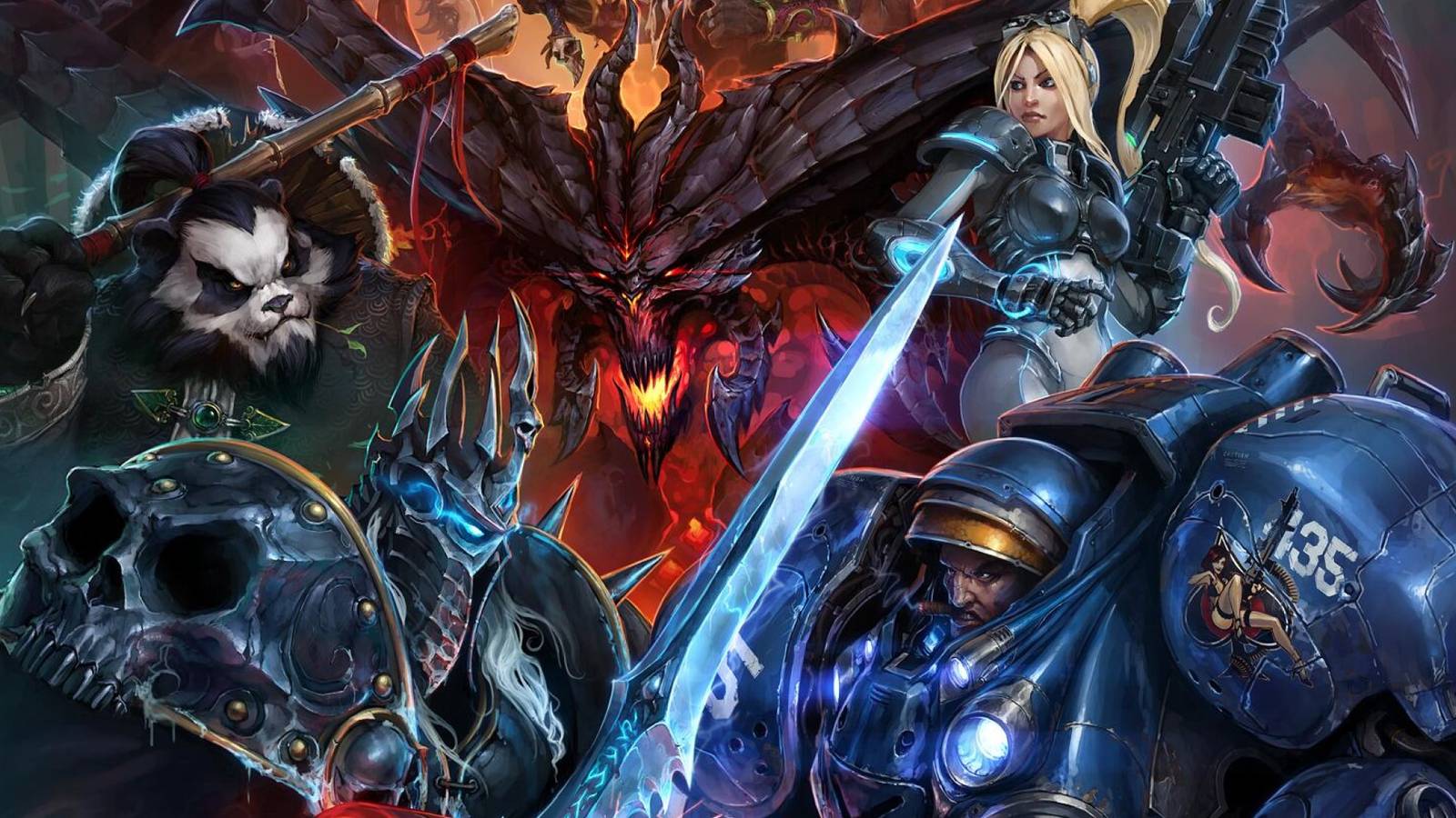 heroes of the storm 10th anniversary moba norms no items crossover